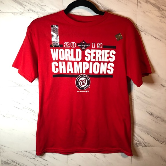 Delta Other - Washington Nationals World Series Champions 2019 T-shirt Size Youth Medium